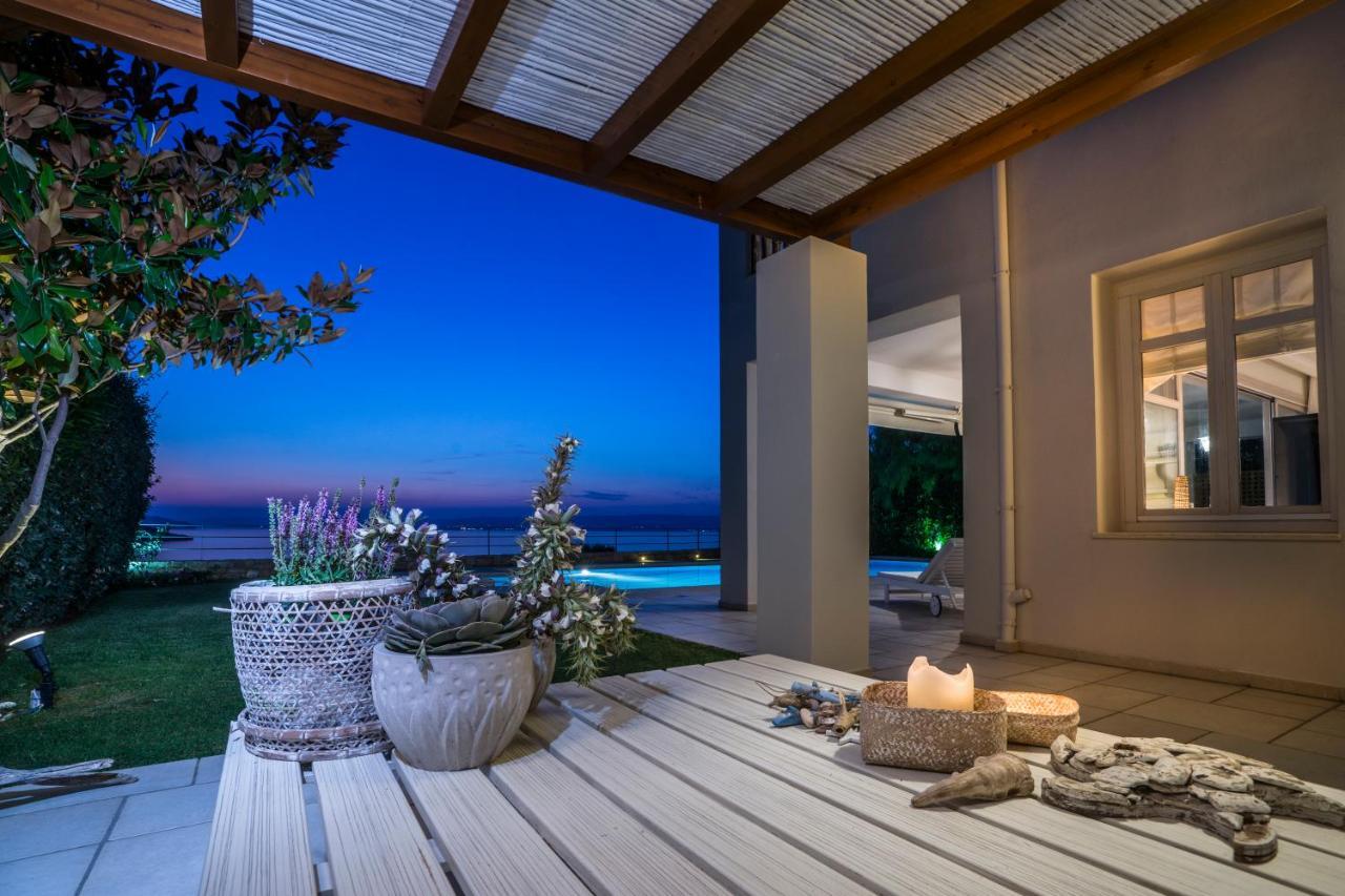 Sk Place Luxury Seafront Villas Chania Almirida Екстериор снимка