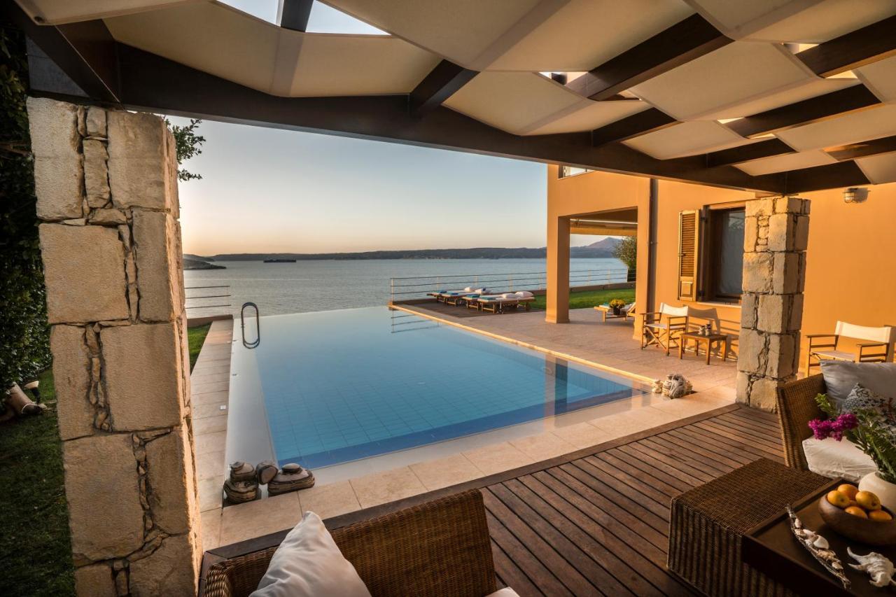 Sk Place Luxury Seafront Villas Chania Almirida Екстериор снимка