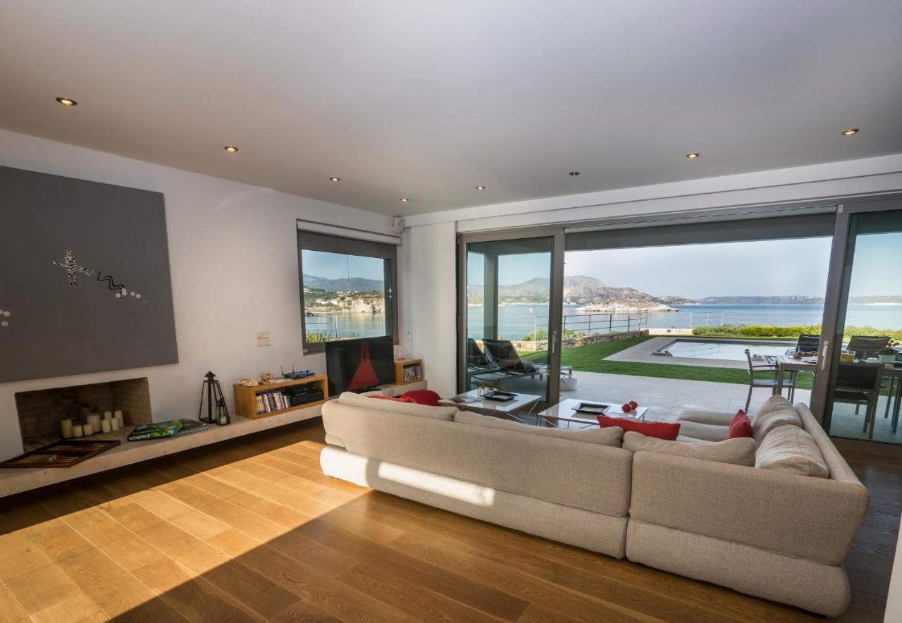Sk Place Luxury Seafront Villas Chania Almirida Екстериор снимка