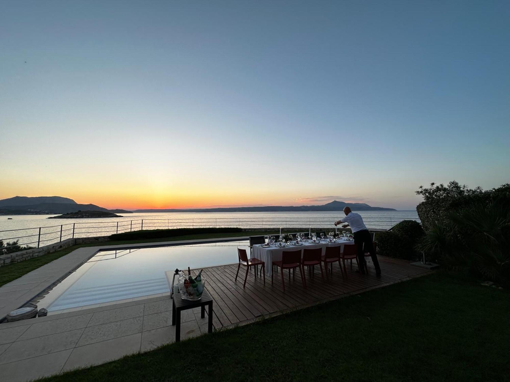 Sk Place Luxury Seafront Villas Chania Almirida Екстериор снимка