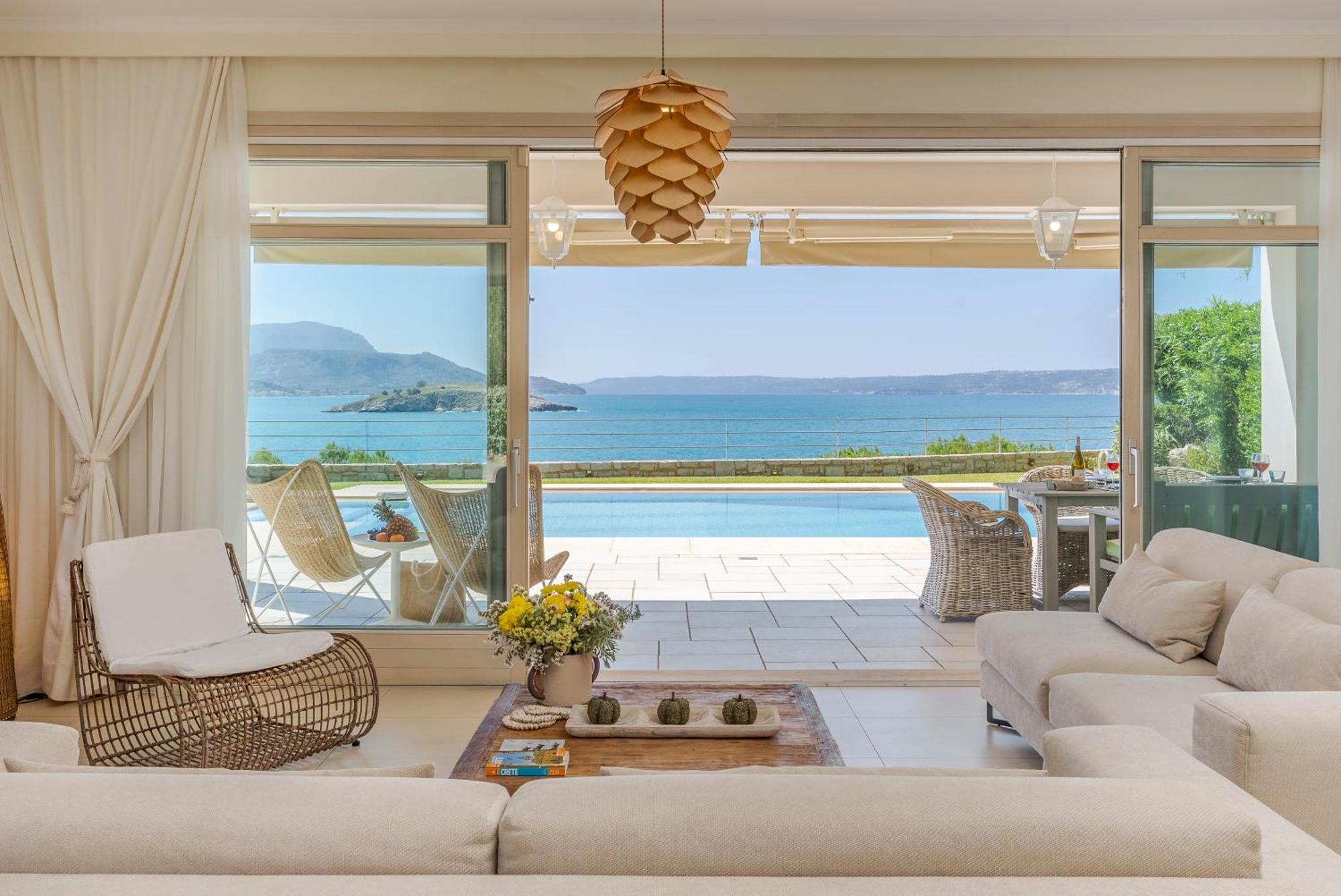 Sk Place Luxury Seafront Villas Chania Almirida Екстериор снимка