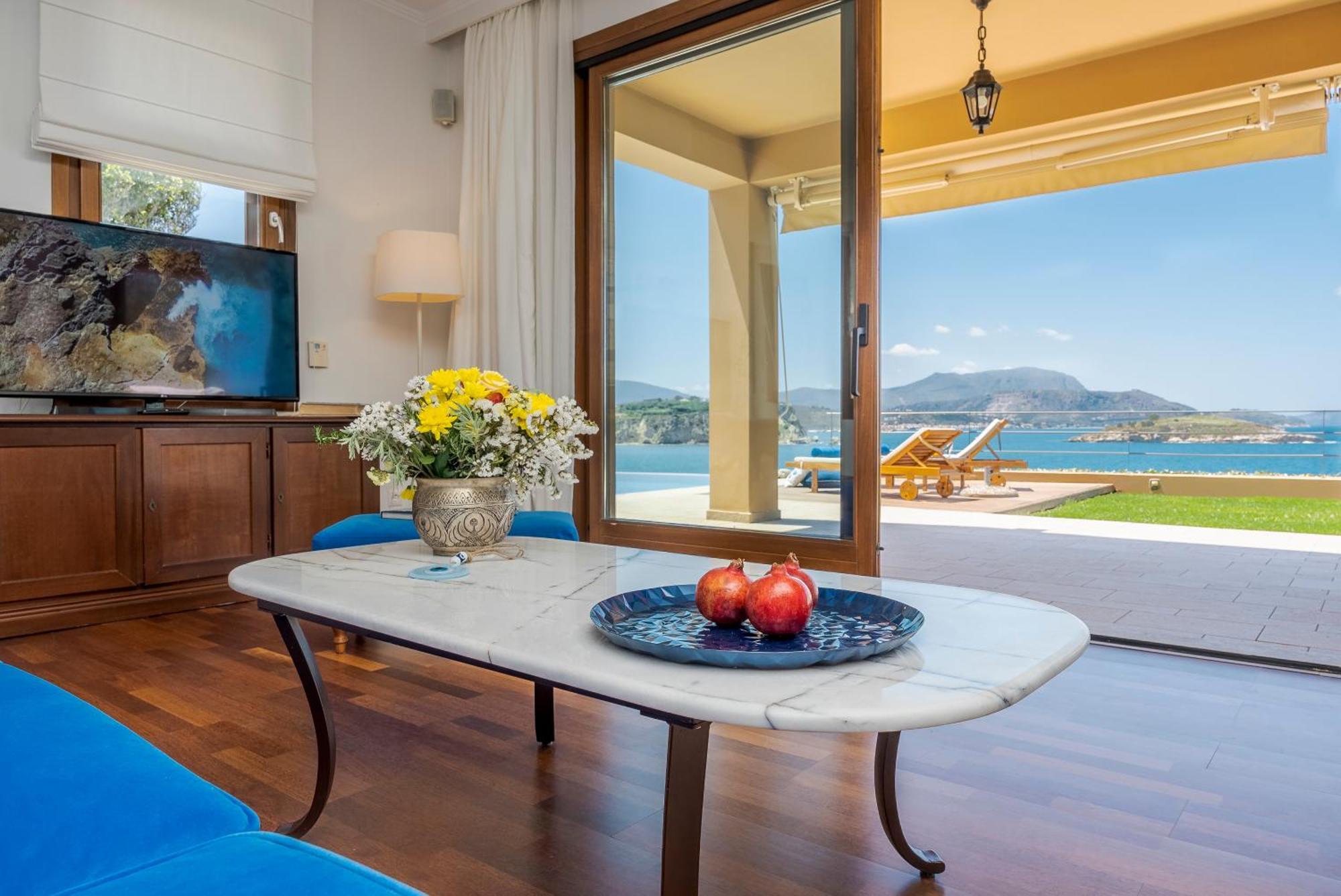 Sk Place Luxury Seafront Villas Chania Almirida Екстериор снимка